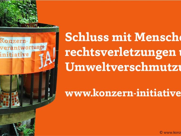 TIR plädiert für ein JA zur Konzernverantwortungsinitiative